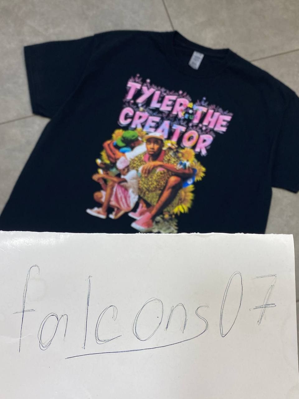 Tyler The Creator Tyler The Creator Flower Box Album Promo T-Shirt Size US XL / EU 56 / 4 - 2 Thumbnail