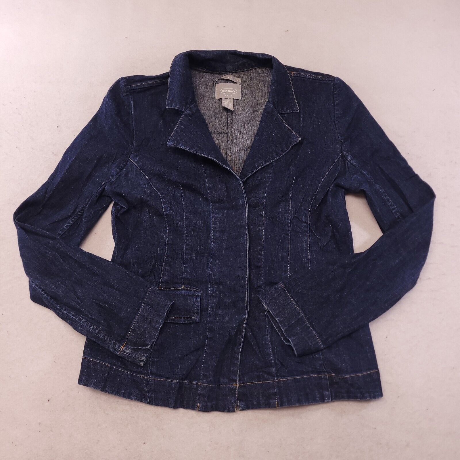 Old Navy Old Navy Button Up Denim Jean Jacket Womens Size Medium Blue Size M / US 6-8 / IT 42-44 - 2 Thumbnail