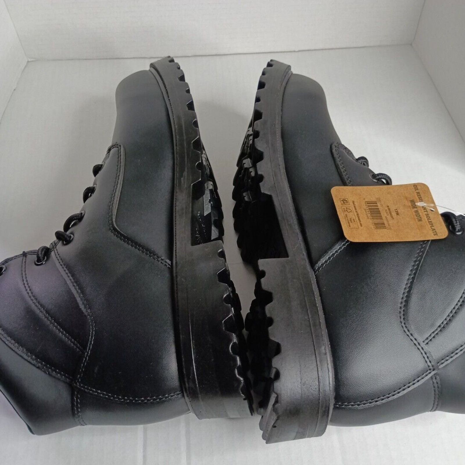 Other Men’s BRAHMA Escott Soft Toe Work Boots Wide Black Size 13W Size US 13 / EU 46 - 8 Thumbnail