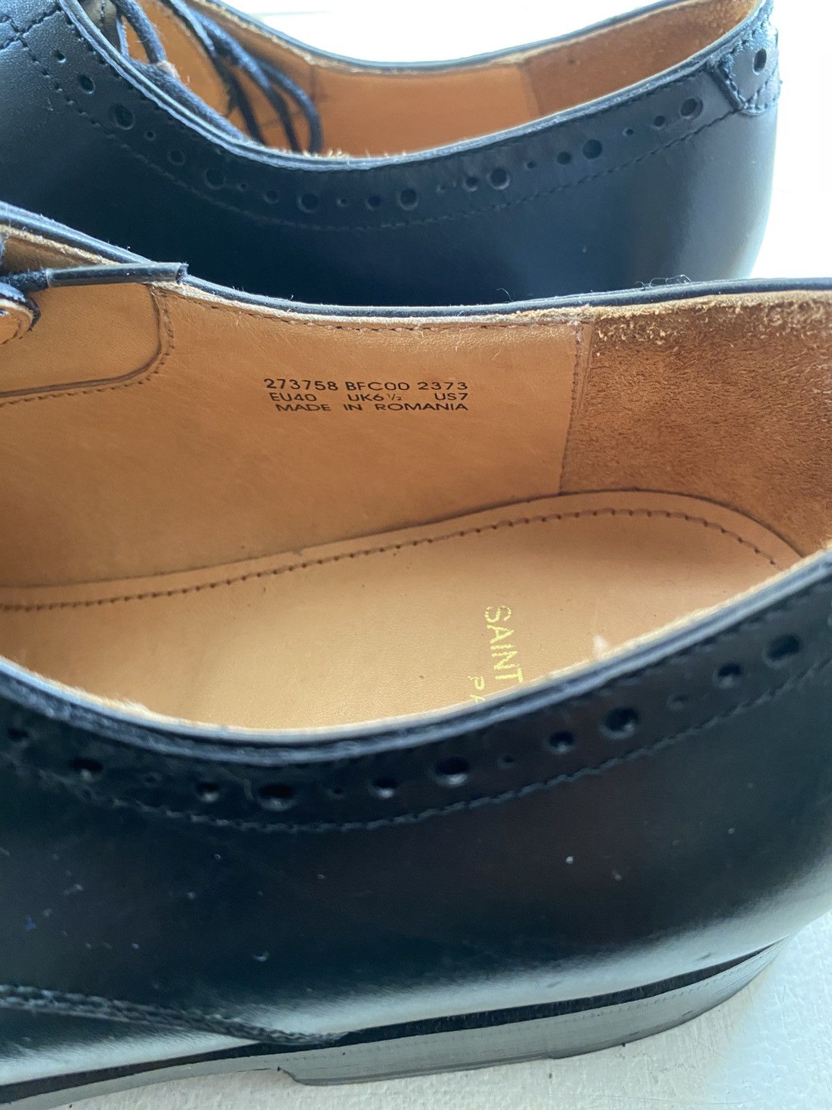 Yves Saint Laurent YSL Brogues Size US 7 / EU 40 - 5 Thumbnail