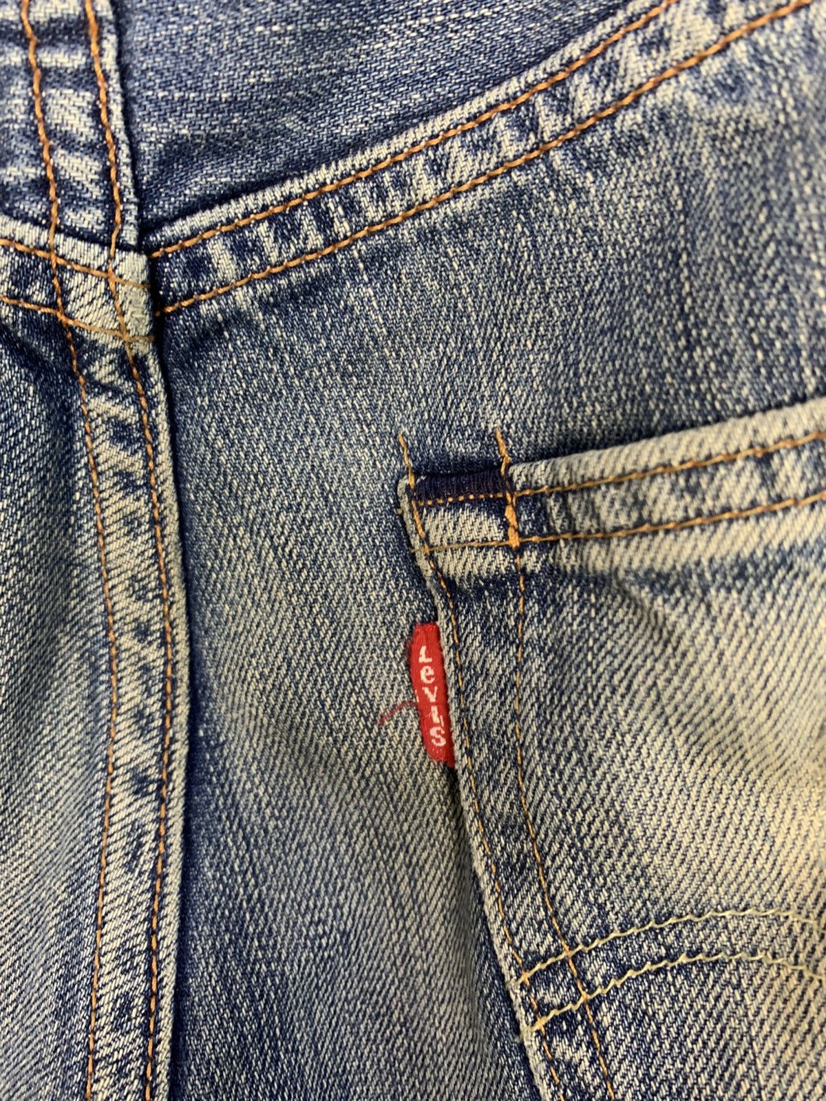 Levi's Levis Strauss Lot 502 Indigo Distressed Denim Straight Cut Size US 32 / EU 48 - 8 Thumbnail