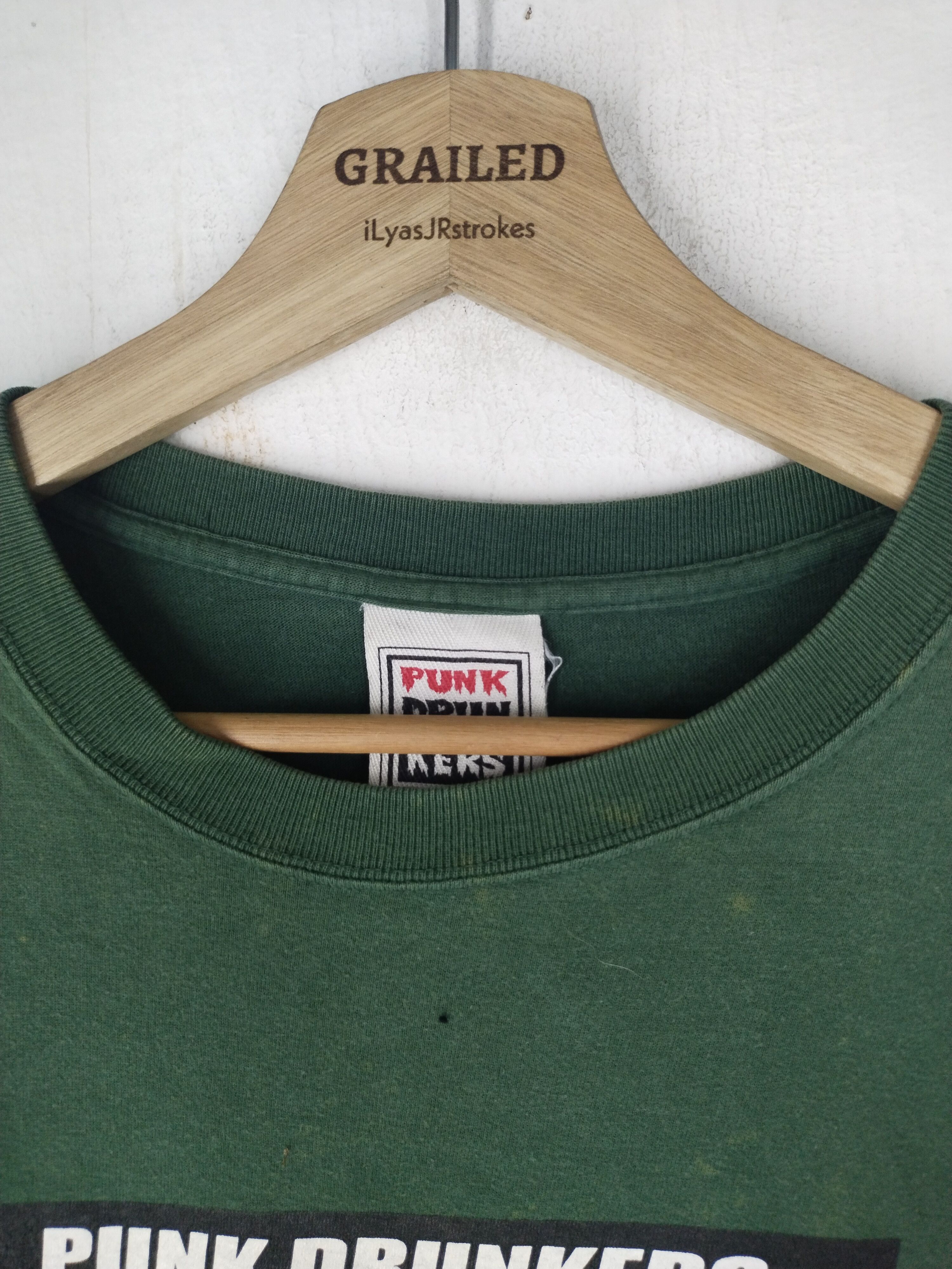 Japanese Brand Vintage Montage Punk Drunkers Shirt Rare Size US M / EU 48-50 / 2 - 11 Thumbnail