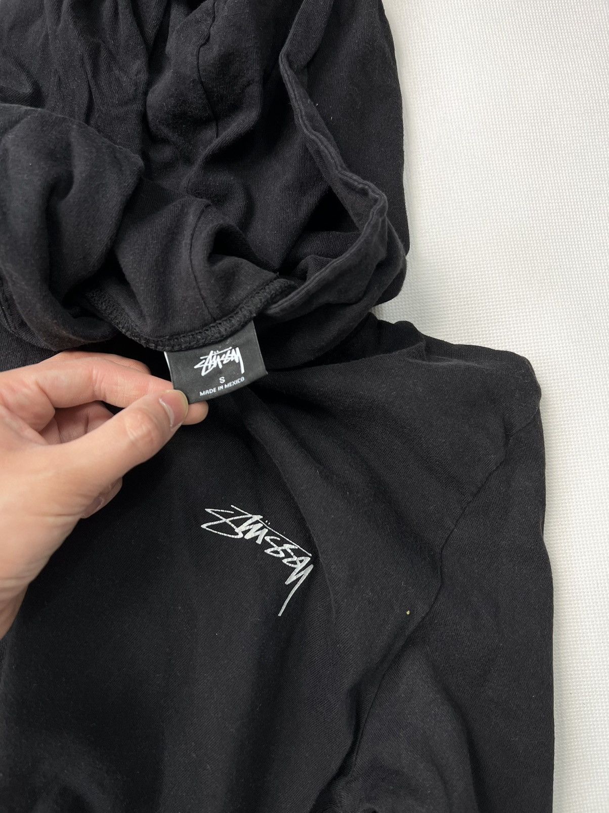 Stussy Hoodie Stussy Desings Big Logo Black Size US S / EU 44-46 / 1 - 6 Thumbnail