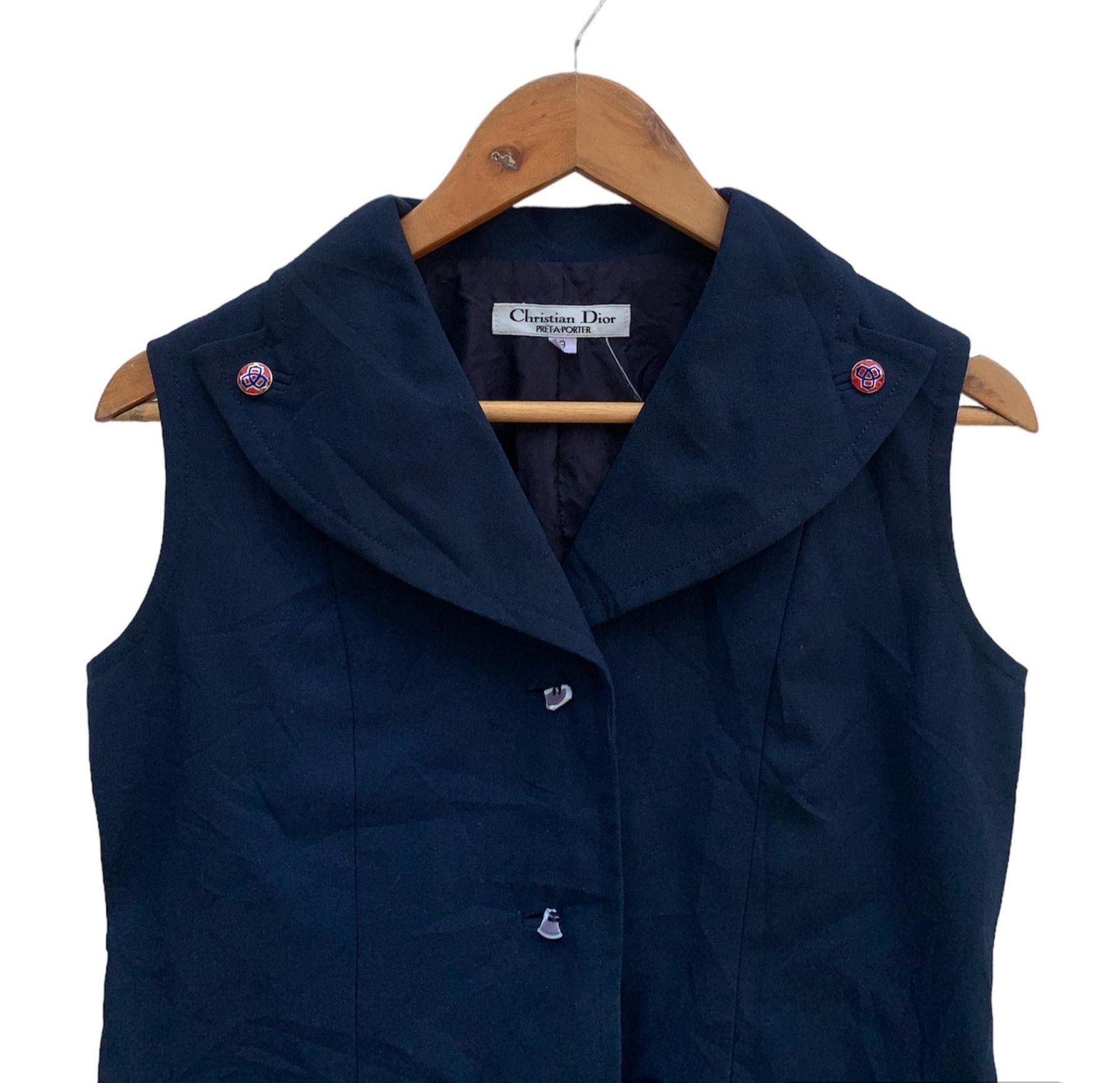 Christian Dior Monsieur Christian Dior Preta Porter Vest Size 36R - 3 Thumbnail