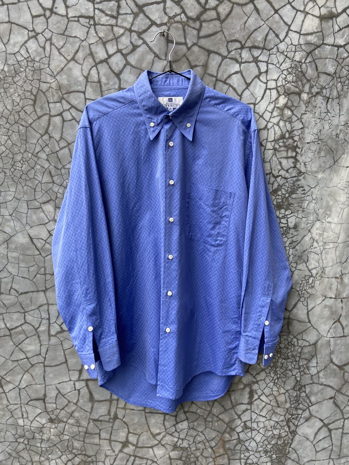Givenchy × John Galliano × Riccardo Tisci Vintage Givenchy Monsieur Like New Condition Button Up Shirt Size US M / EU 48-50 / 2 - 1 Thumbnail