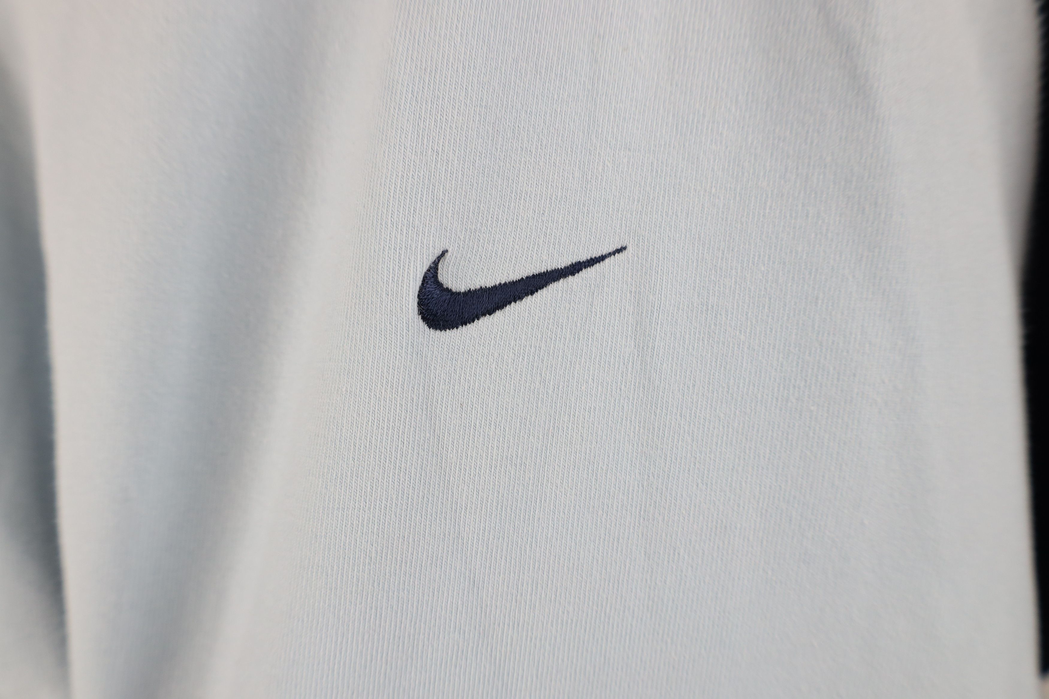 Nike Vintage 90s Y2K Nike Mini Swoosh Mock Neck Raglan T-Shirt Size US L / EU 52-54 / 3 - 6 Thumbnail