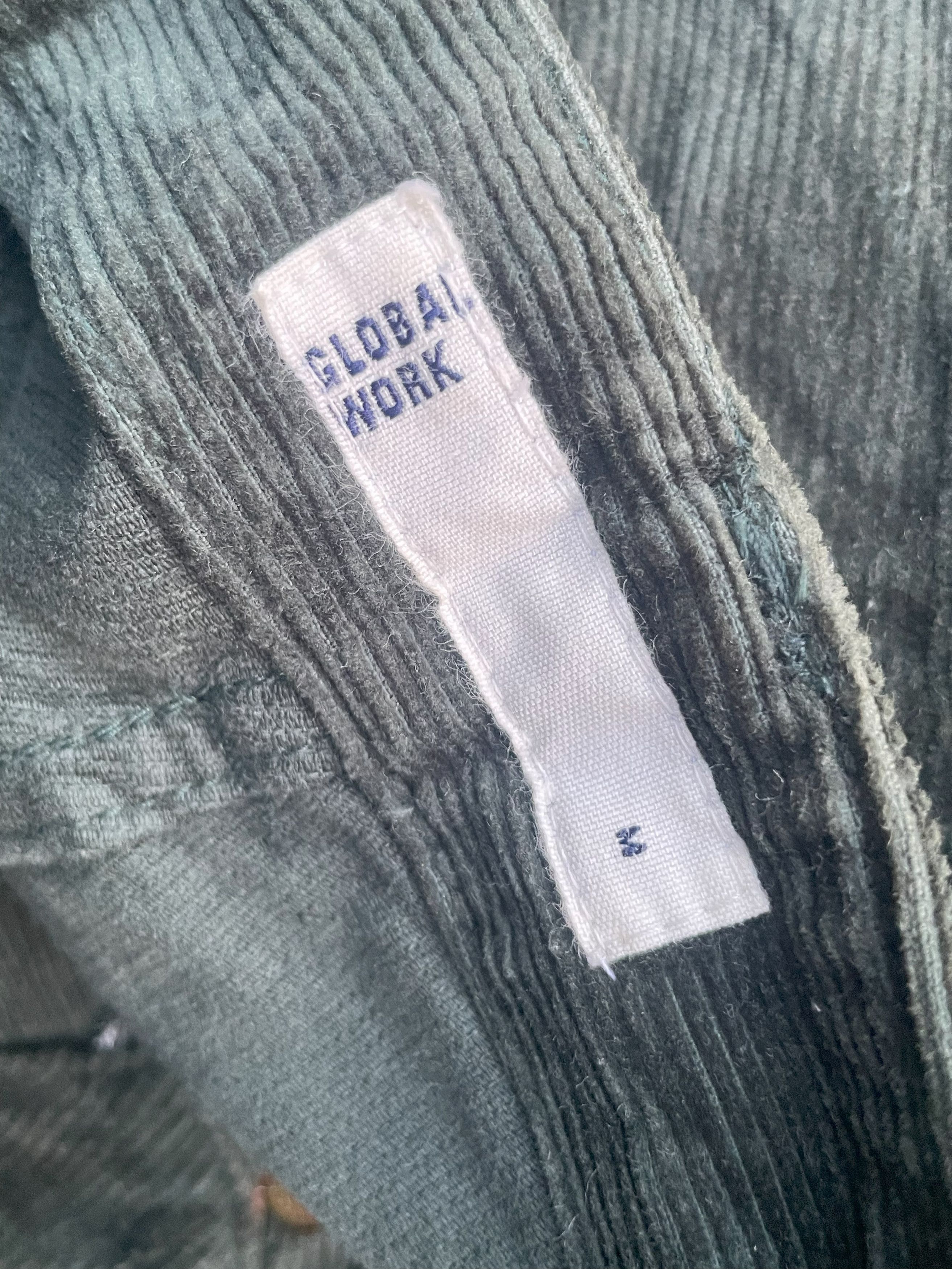 Global Work × Japanese Brand Global Work Coduroy Cargo Pant Size US 32 / EU 48 - 9 Thumbnail