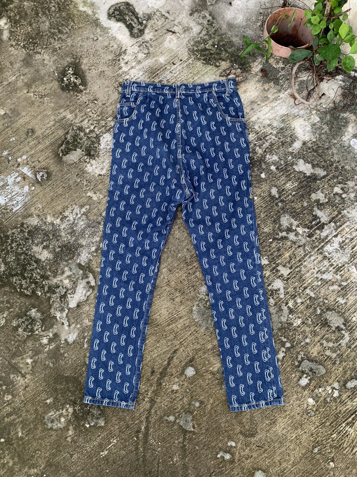 Issey Miyake × mercibeaucoup Mercibeaucoup issey miyake full print jeans Size 28" / US 6 / IT 42 - 12 Thumbnail
