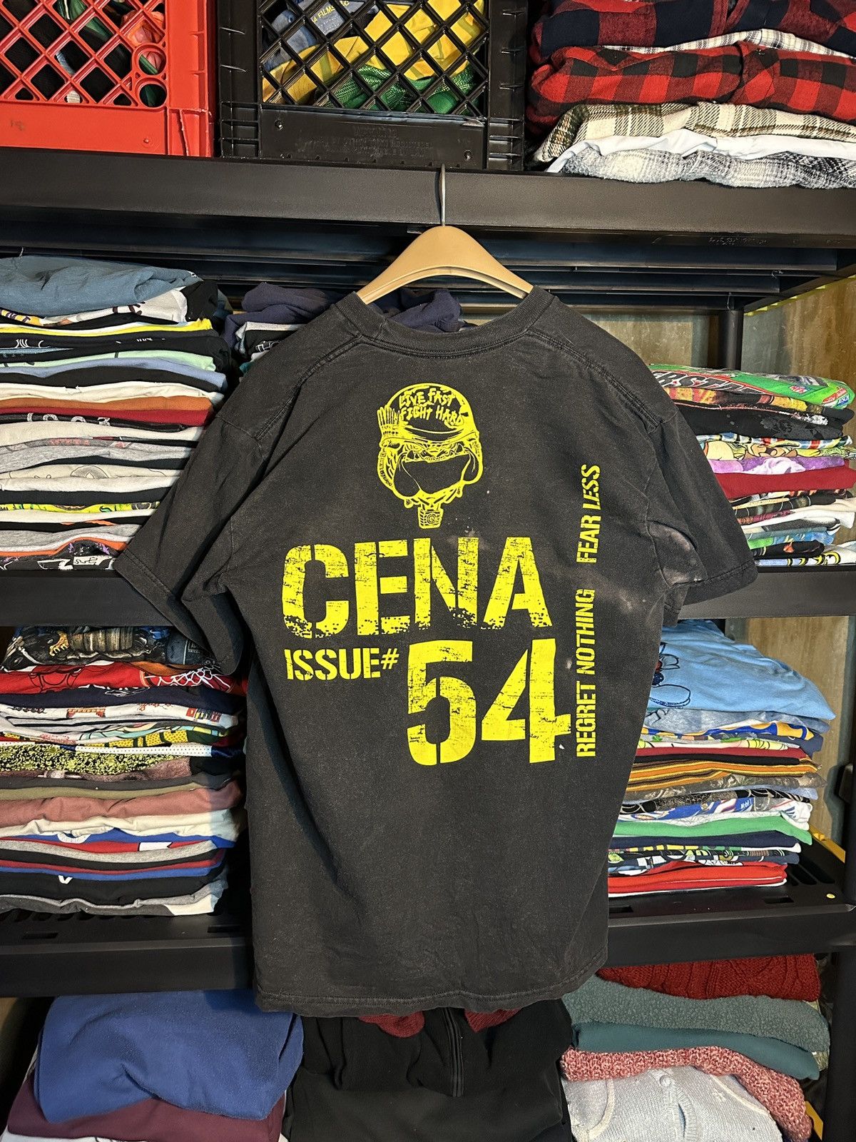 Vintage × WWE Vintage Y2K Sun faded WWE John Cena Tee Size US XL / EU 56 / 4 - 5 Thumbnail