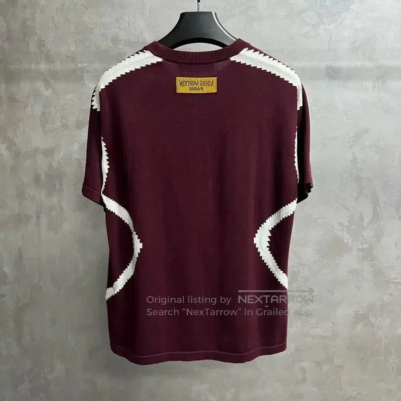 Louis Vuitton Louis Vuitton Red Cotton T-Shirt for Men . Size US S / EU 44-46 / 1 - 5 Thumbnail