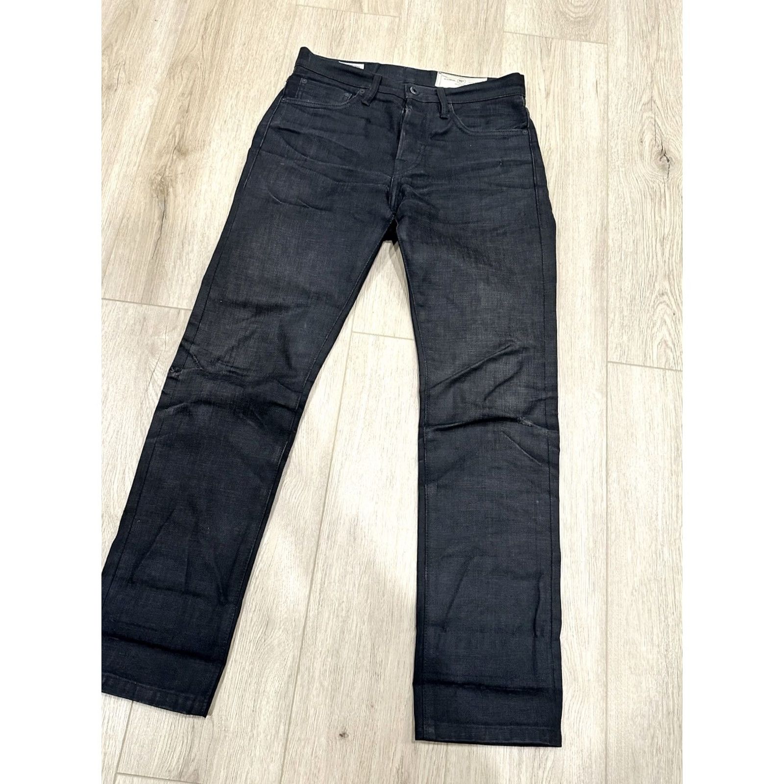 Rogue Territory Rogue Territory Jeans Relax Tapered 31x31 Black Cotton Denim 5-Pocket Mens Regular Rise Mid Flaws Vintage No N/A Size US 31 - 2 Thumbnail