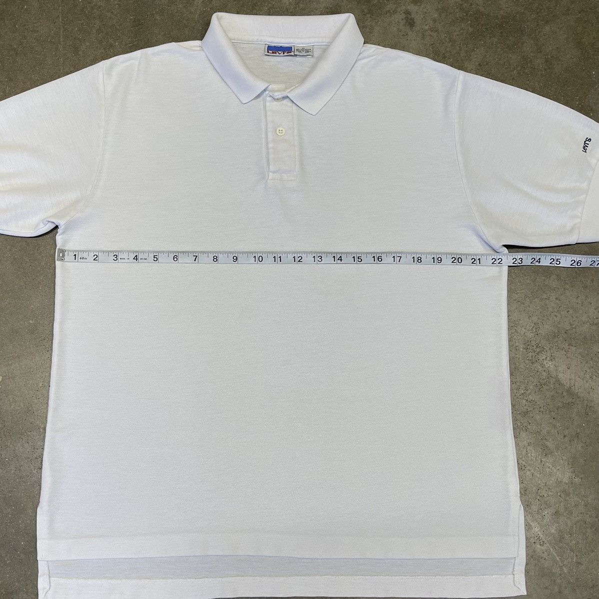 Levi's Vintage 80s Levis Single Stitch Polo Shirt Size US XL / EU 56 / 4 - 4 Thumbnail