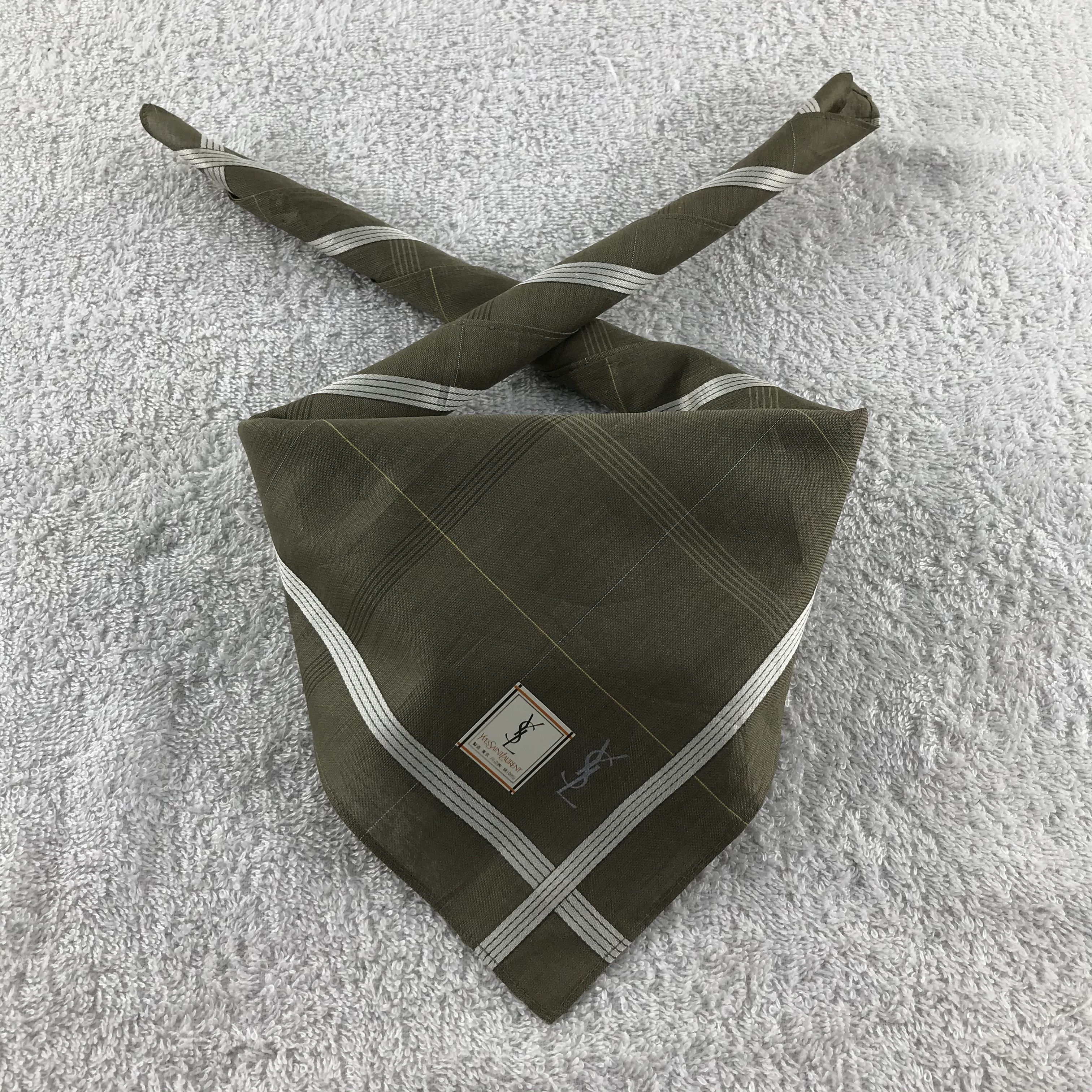 Vintage × Yves Saint Laurent Yves Saint Laurent Bandana/ Handkerchief / Neckerchief Size ONE SIZE - 1 Thumbnail
