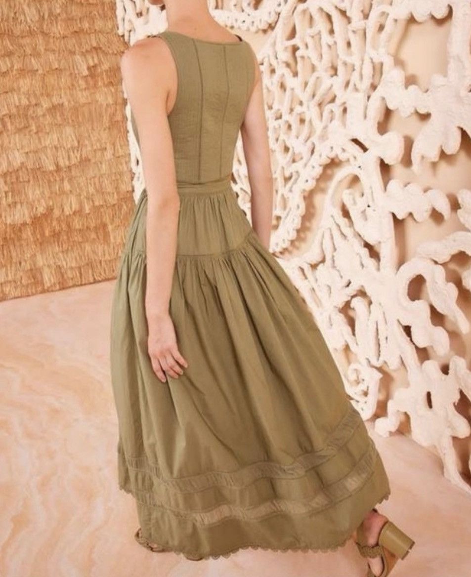 Ulla Johnson NWT Ulla Johnson Isadora Dress - Lichen Size 4 Size S / US 4 / IT 40 - 2 Thumbnail