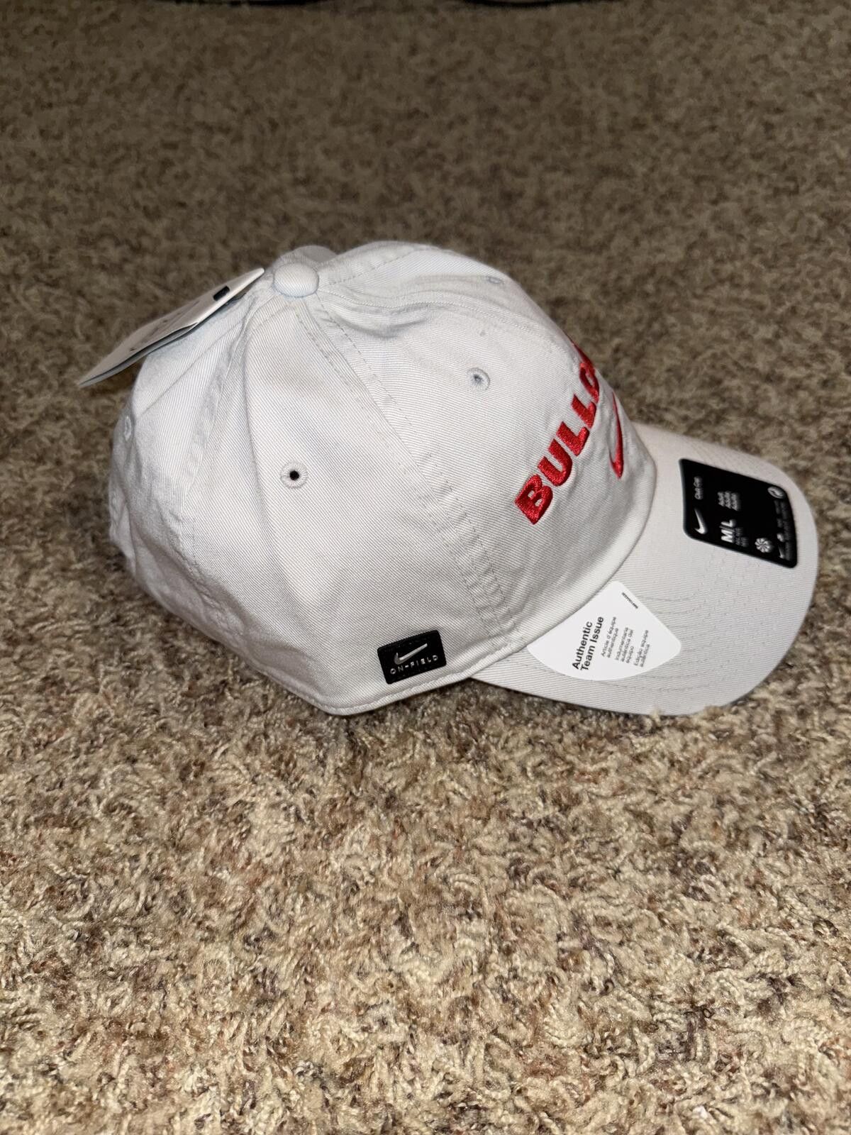 Nike Nike Men's Georgia Bulldogs White Heritage86 Arch Hat Sample Size ONE SIZE - 6 Thumbnail