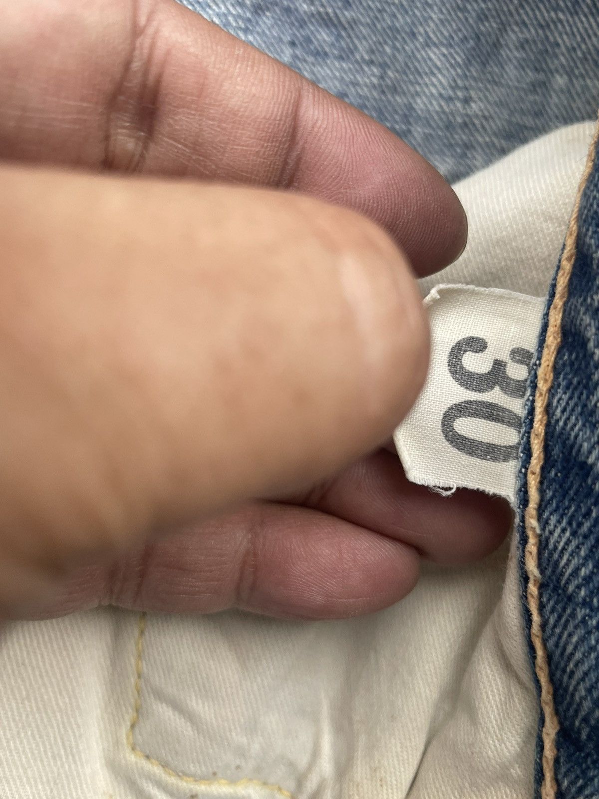 Vintage Vintage Warehouse Selvedge Faded Distresed Size US 30 / EU 46 - 19 Thumbnail