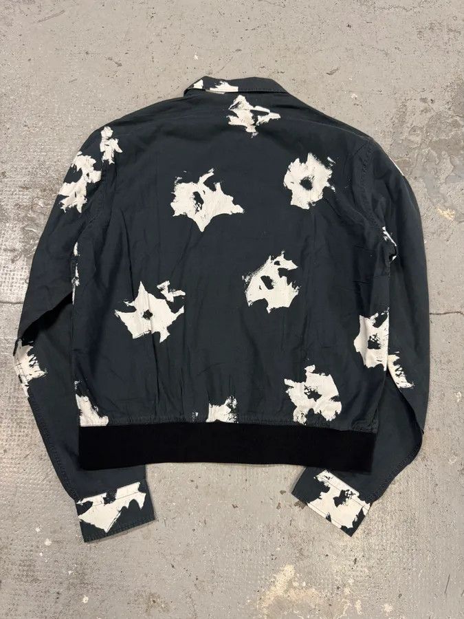 Alexander McQueen Alexander McQueen Black Contemporary Splash Zip Shirt Jacket Size US M / EU 48-50 / 2 - 5 Thumbnail