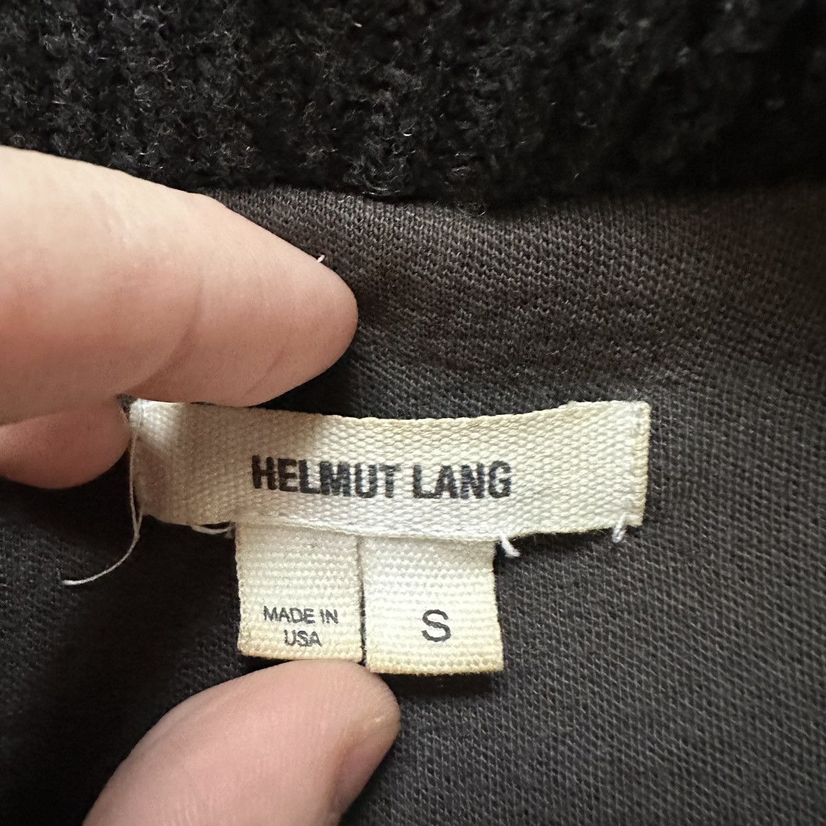Helmut Lang Helmut Lang Leather and Wool Jacket Rare Women’s Size:S Size S / US 4 / IT 40 - 13 Thumbnail