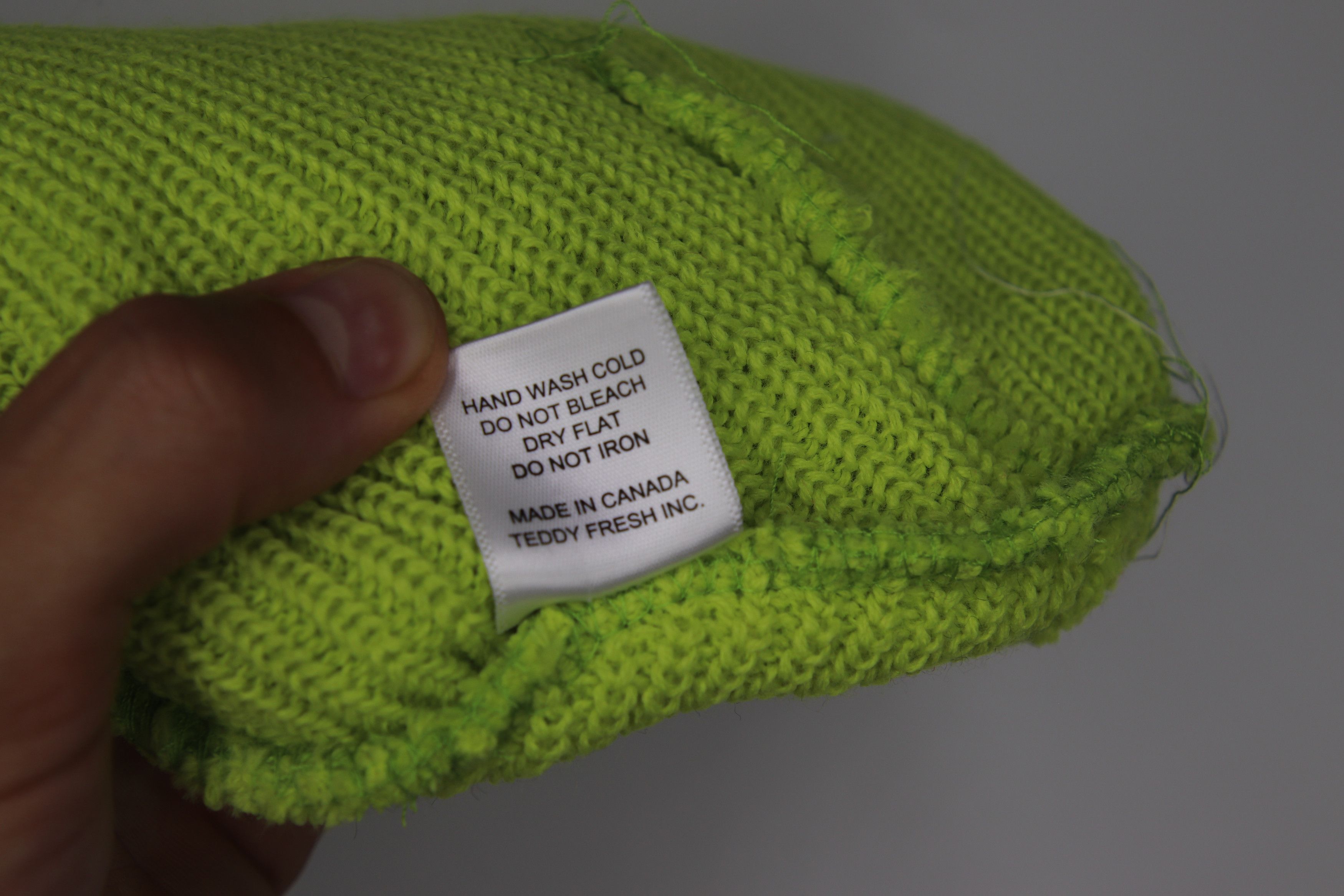Teddy Fresh Teddy Fresh Beanie Green Size ONE SIZE - 4 Thumbnail