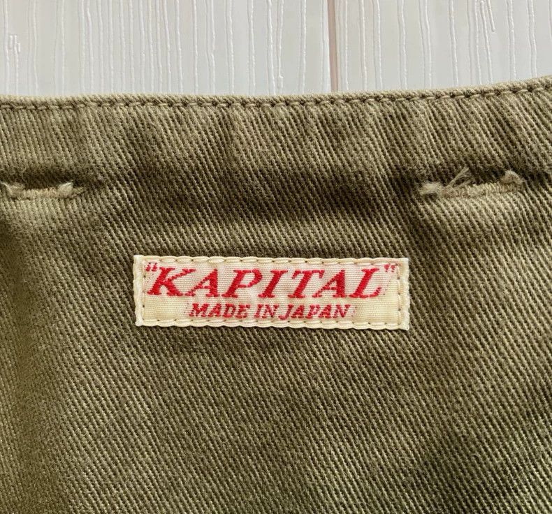 Kapital Kapital Army green trousers and skirts Size 42" / US 20 - 4 Thumbnail