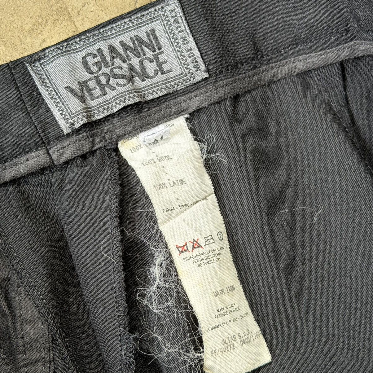 Versace Gianni Versace - Archive Wool Trouser Size US 30 / EU 46 - 8 Thumbnail
