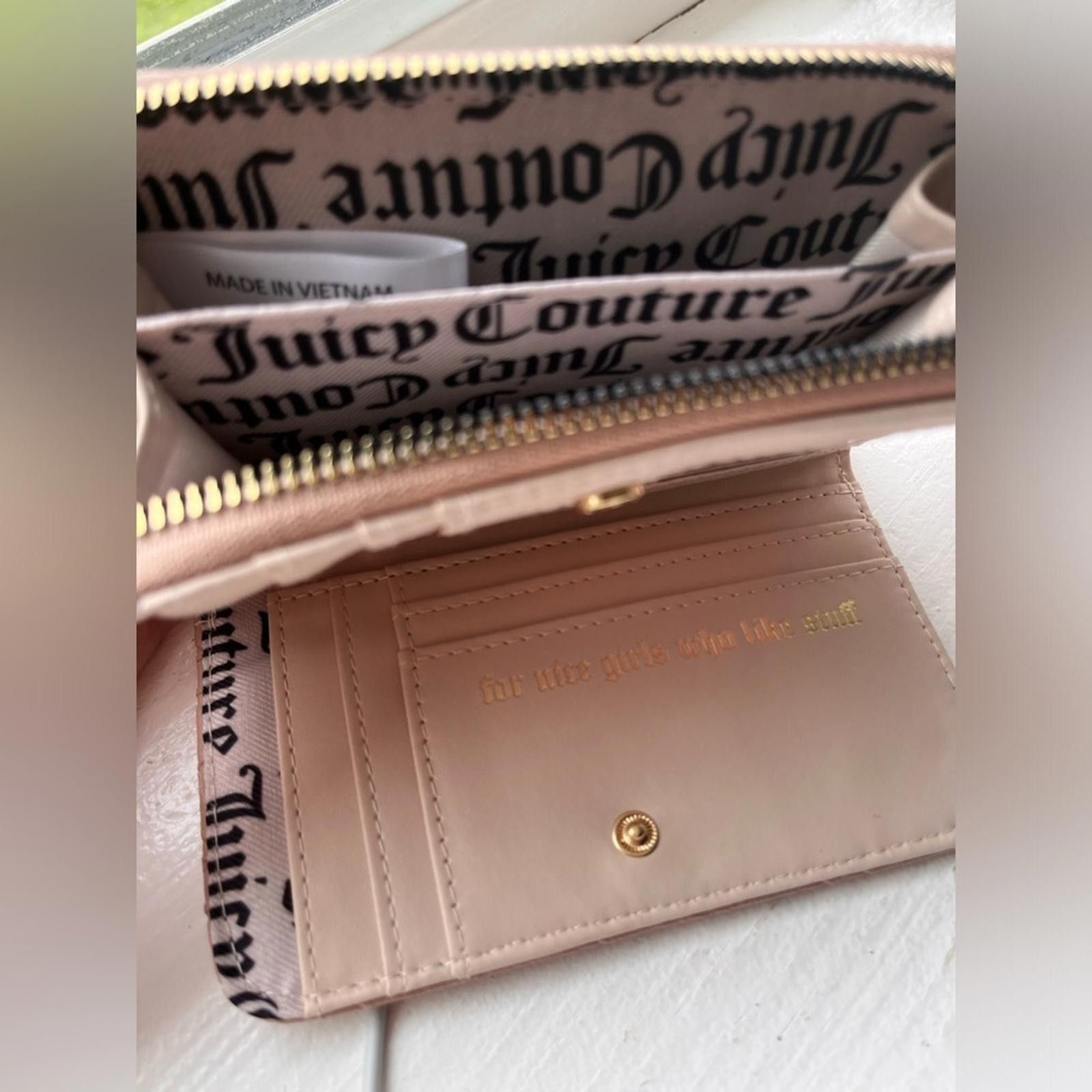 Juicy Couture Jeans Juicy Ciuture Upgrade U Bifold Wallet Size ONE SIZE - 4 Thumbnail
