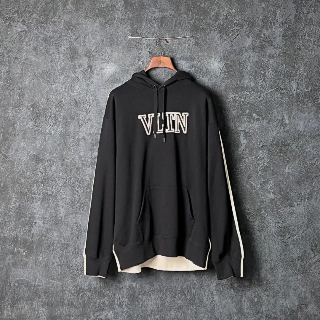 Valentino Valentino Cotton Embroidered Hoodie l Men Size US L / EU 52-54 / 3 - 1 Thumbnail
