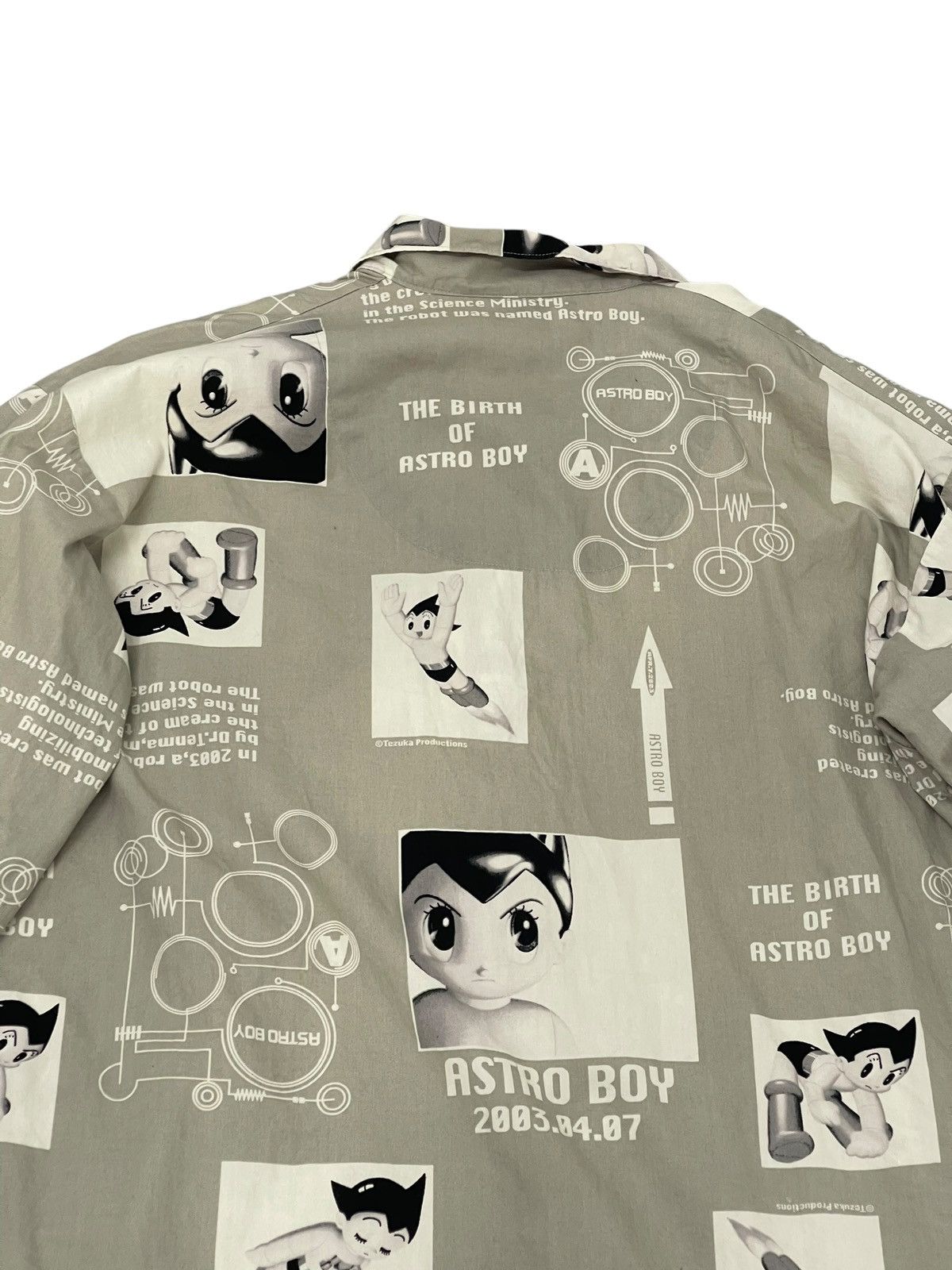 Comme des Garcons × Stussy Vtg Y2K Astro Boy Cam Shirt 3 Quarter 7🟩2 Size US M / EU 48-50 / 2 - 15 Thumbnail