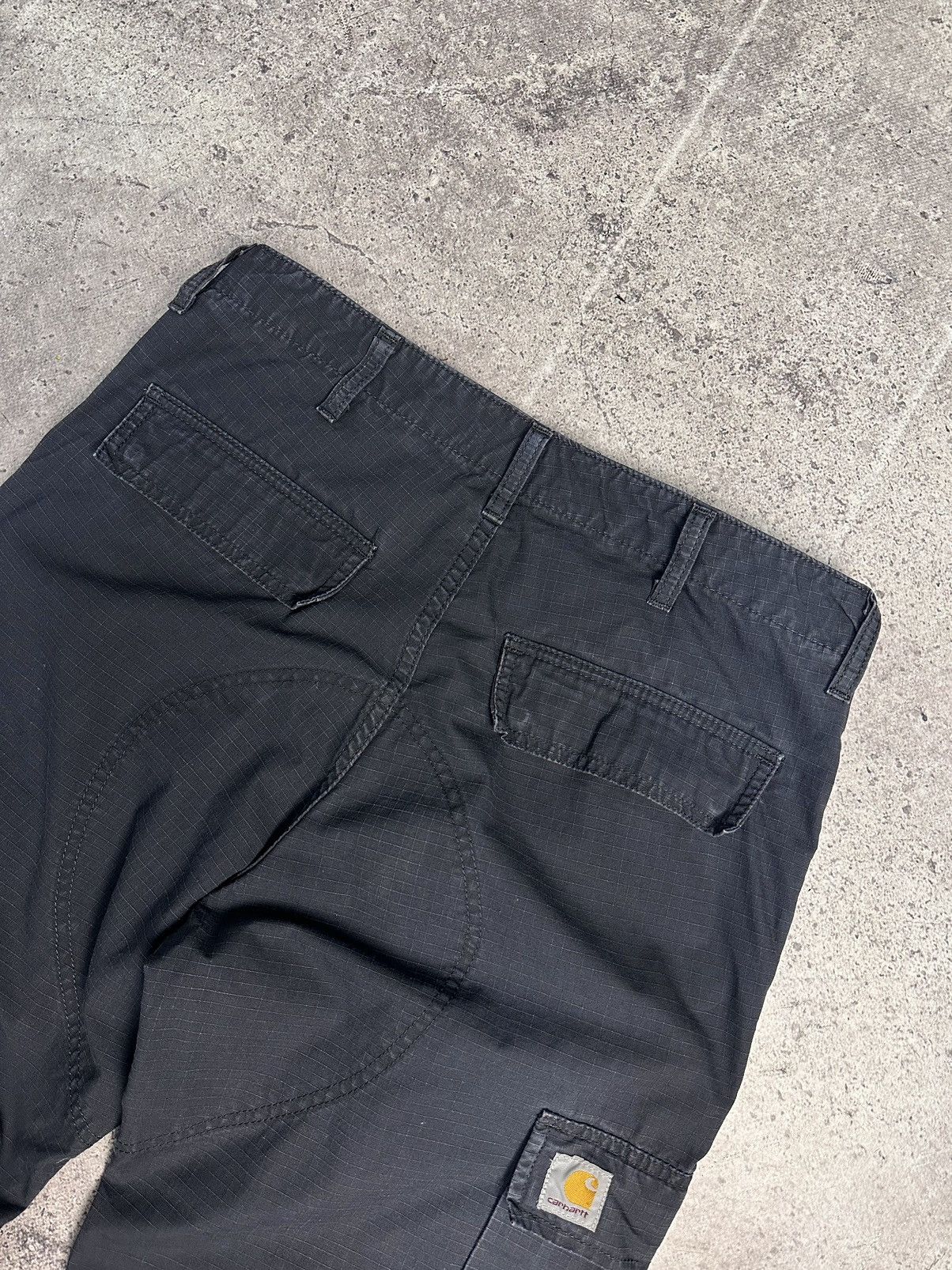Carhartt Carhartt Workwear Cargo Pants Blue Heavy Duty Utility Y2K Size US 32 / EU 48 - 14 Thumbnail