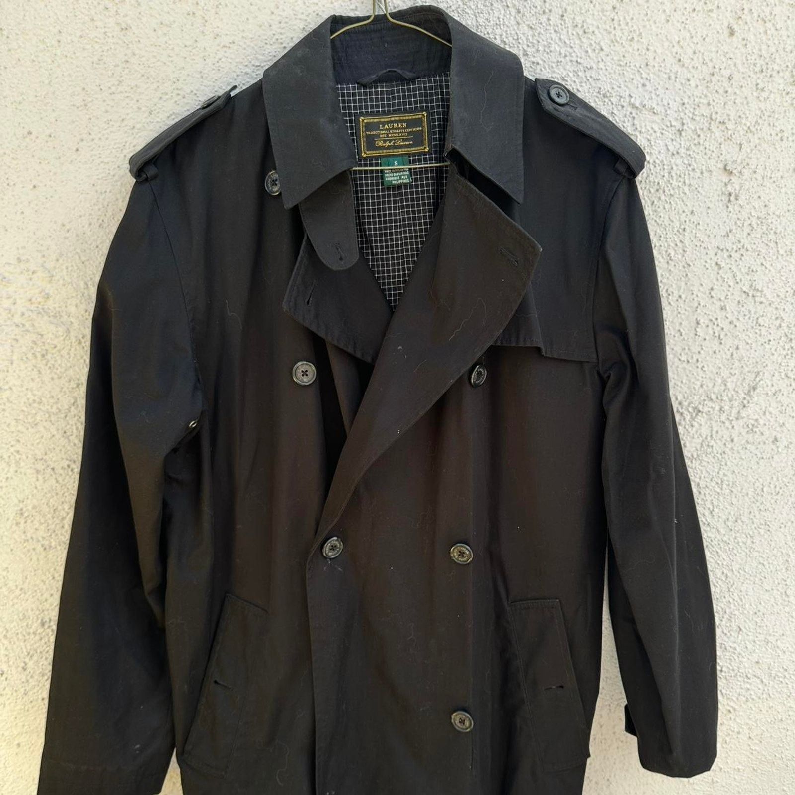 Ralph Lauren Vintage Ralph Lauren Trench Coat Size S / US 4 / IT 40 - 1 Thumbnail