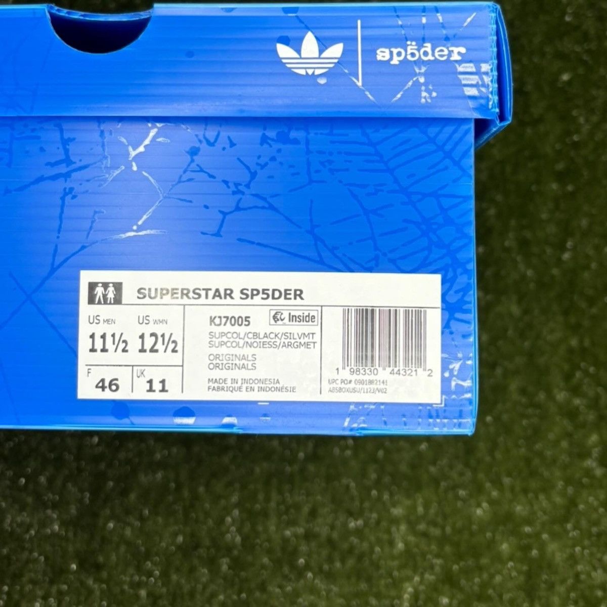 Sp5der Sp5der Worldwide Adidas Red Superstar Size US 11.5 / EU 44-45 - 7 Thumbnail