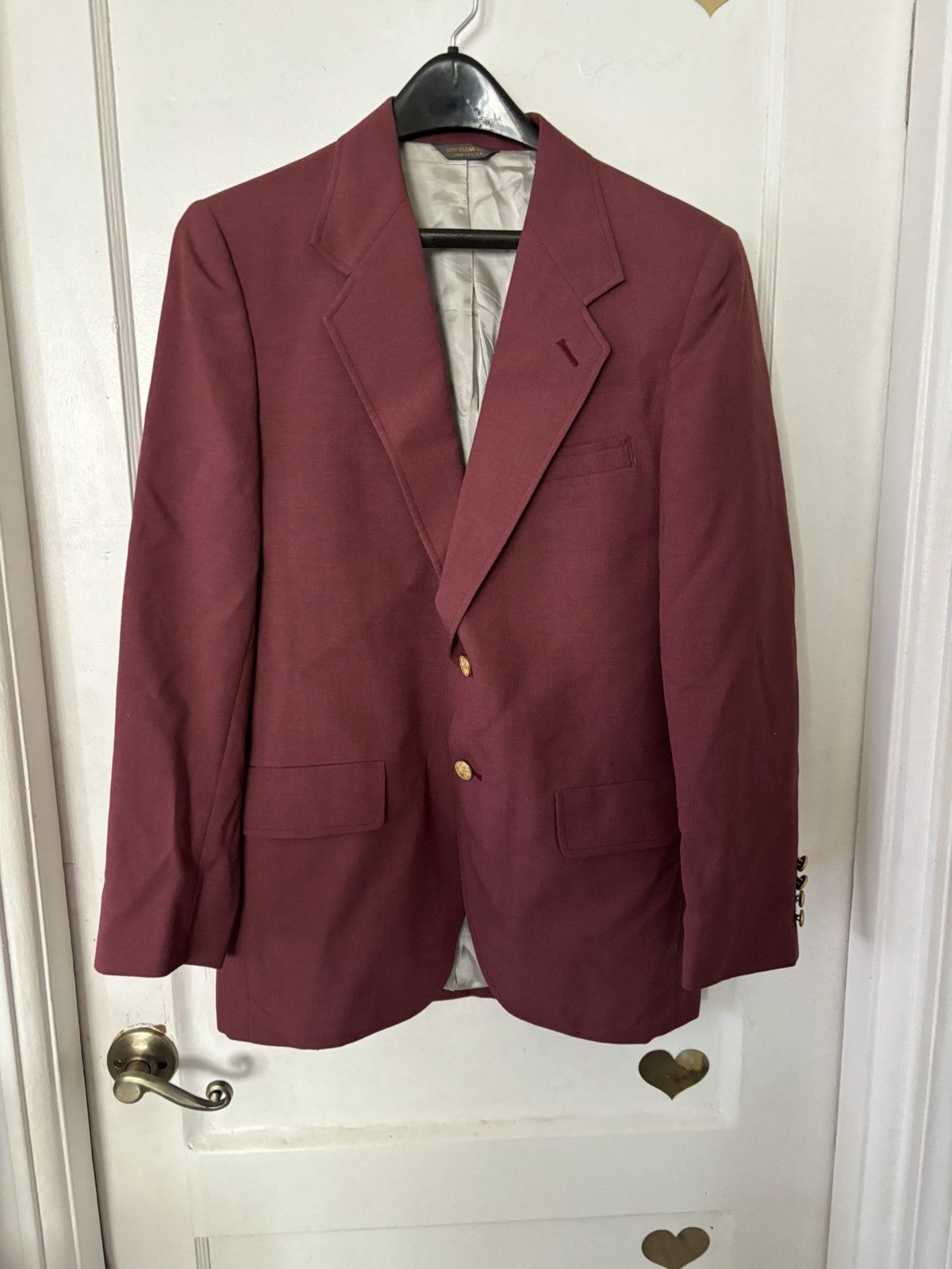 Vintage mauve kuppenheimer blazer Size 34R - 1 Thumbnail