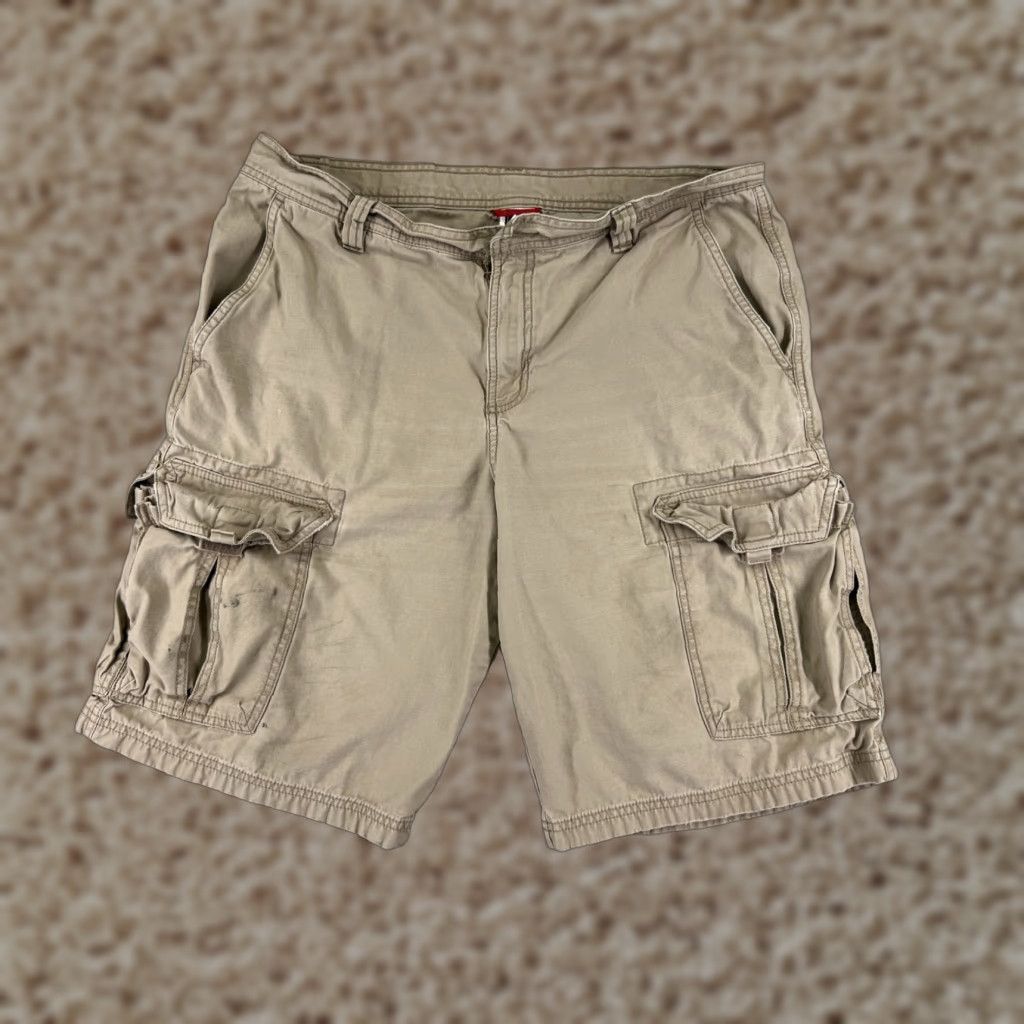 The North Face The North Face Shorts Mens 36 Beige 100% Cotton Cargo Hiking Camping READ Size US 36 / EU 52 - 1 Thumbnail