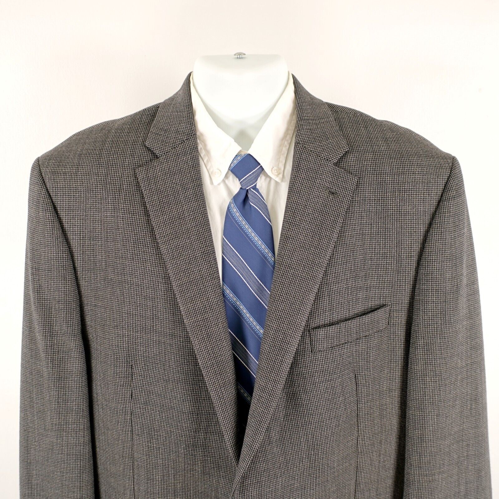 Lauren Ralph Lauren Lauren Ralph Lauren Thick Wool Wool Black Gray Tan Check 2 B Size 46L - 1 Thumbnail