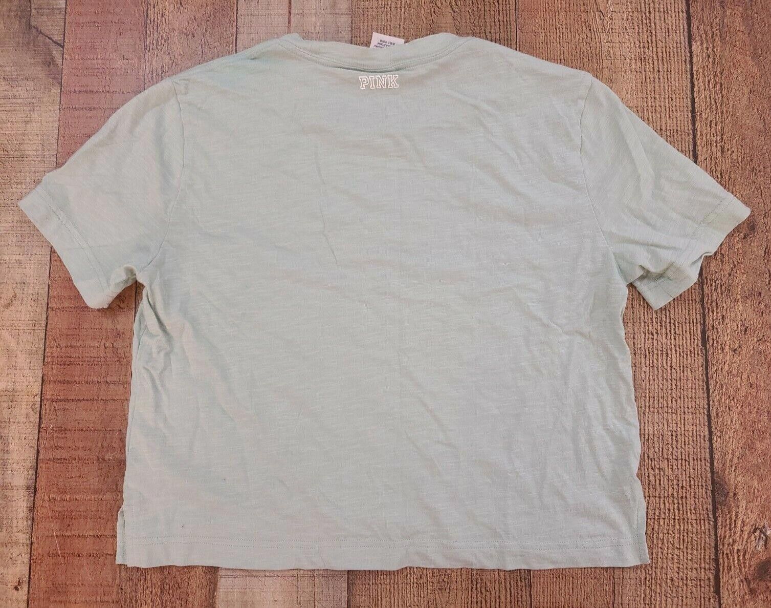 Pink Victoria Secret Pink T Shirt Extra Small Forever Chill Crop Size XS / US 0-2 / IT 36-38 - 3 Thumbnail
