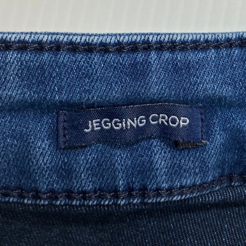 Talbots Talbots Simply Blue Dark Wash Stretch Jegging Crop Women 14 Size 36" / US 14 / IT 50 - 4 Thumbnail