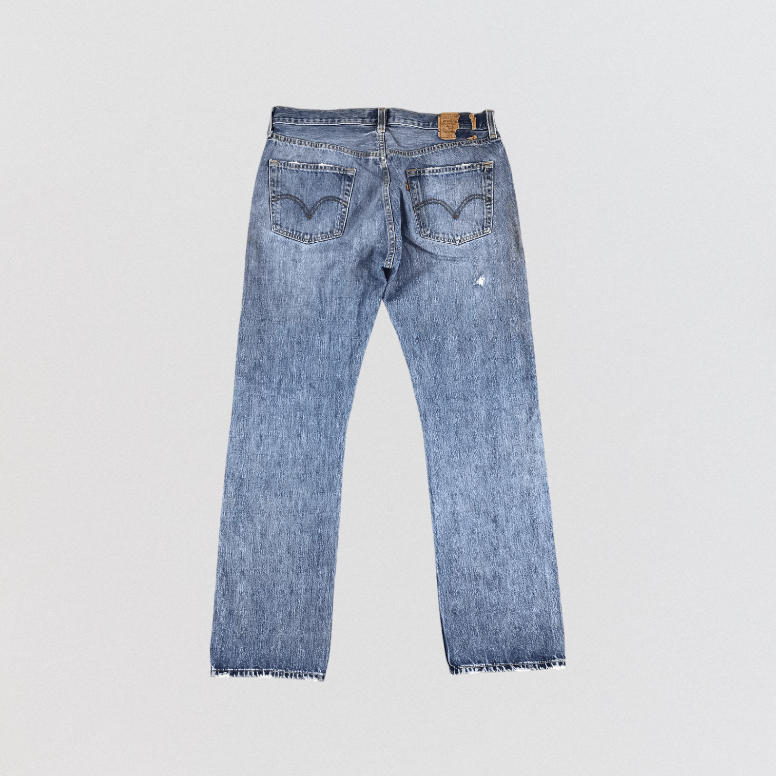 Levi's Vintage Distress Levis 501 Jeans-JM1102 Size US 36 / EU 52 - 2 Thumbnail