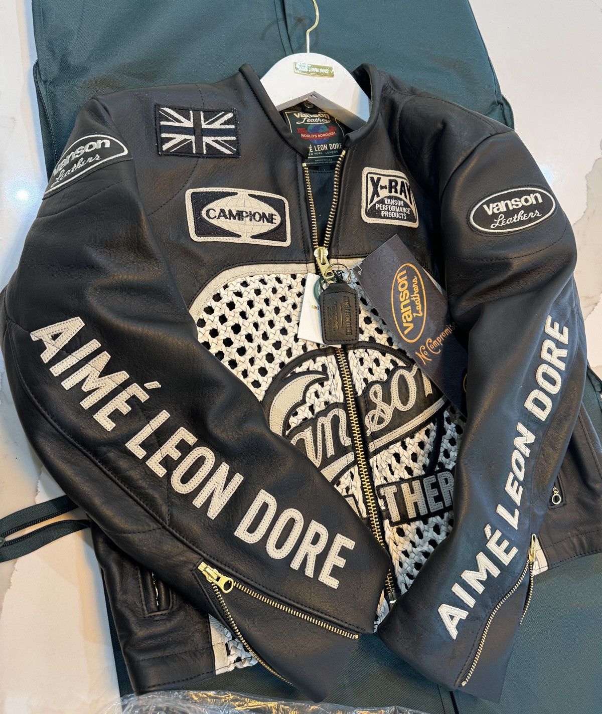 Aime Leon Dore × Vanson Leathers Aime Leon Dore Vanson