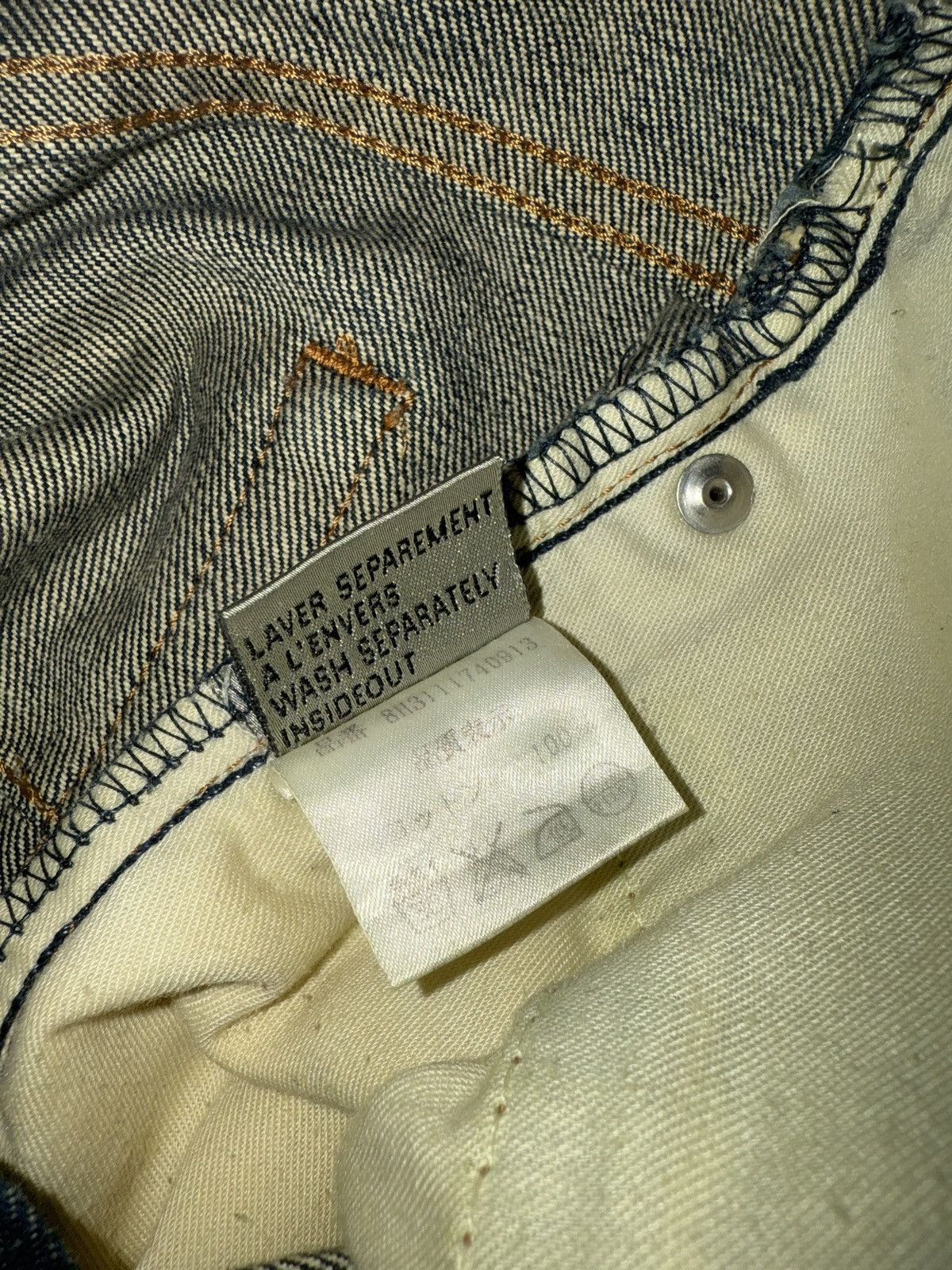 Dior Dior faded denim Size US 28 / EU 44 - 4 Thumbnail