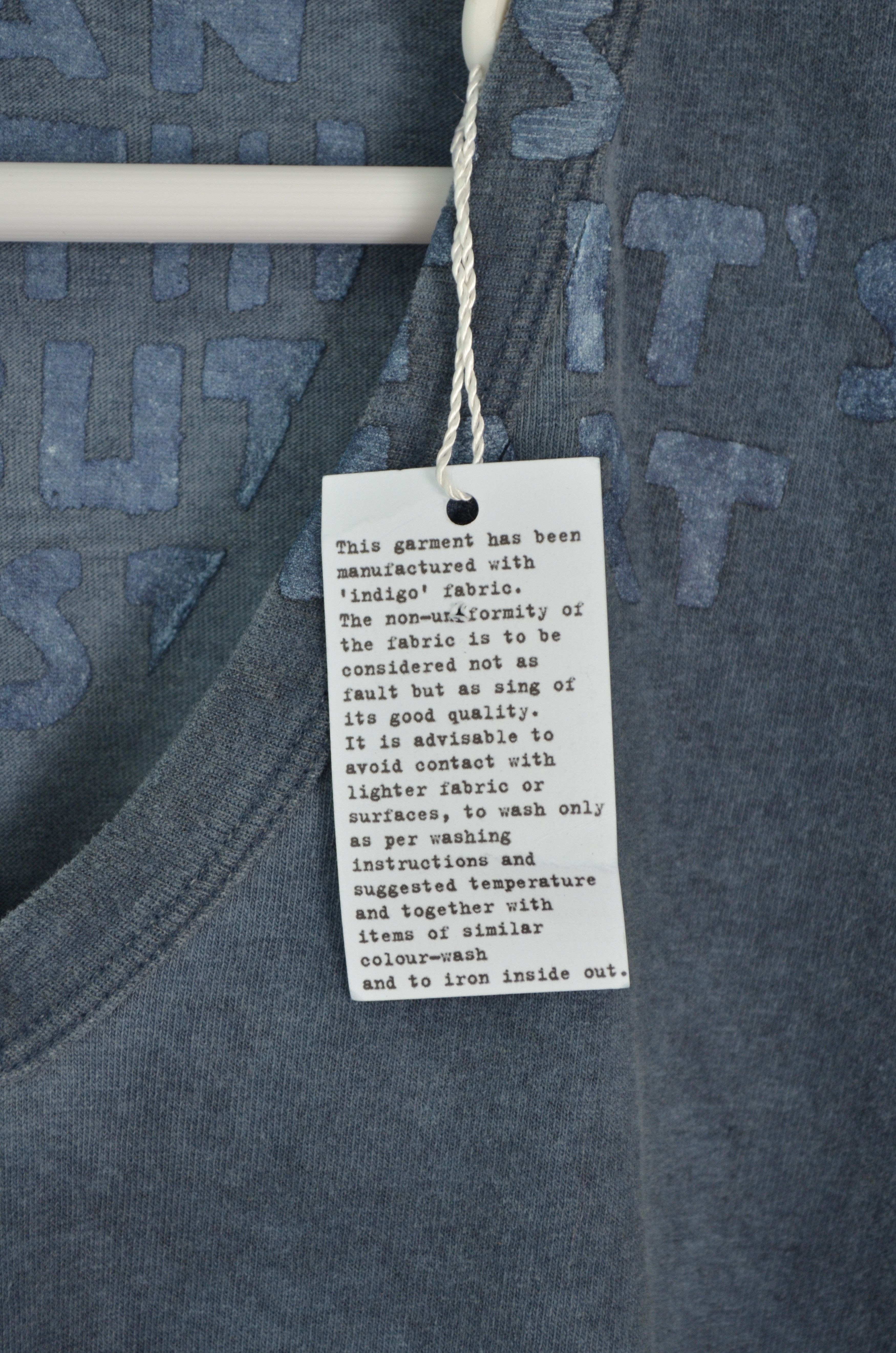Maison Margiela Maison Martin Margiela AIDS Awareness Garment Dyed T-Shirt Size US M / EU 48-50 / 2 - 6 Thumbnail