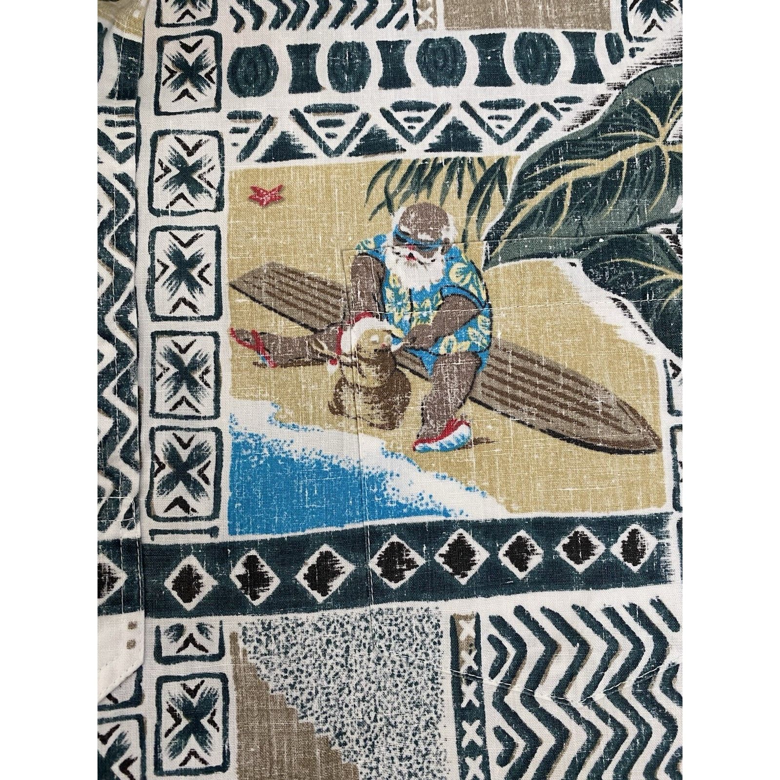 Reyn Spooner Reyn Spooner Mele Kalikimaka Shirt Button Santa XXL Size US XXL / EU 58 / 5 - 5 Thumbnail