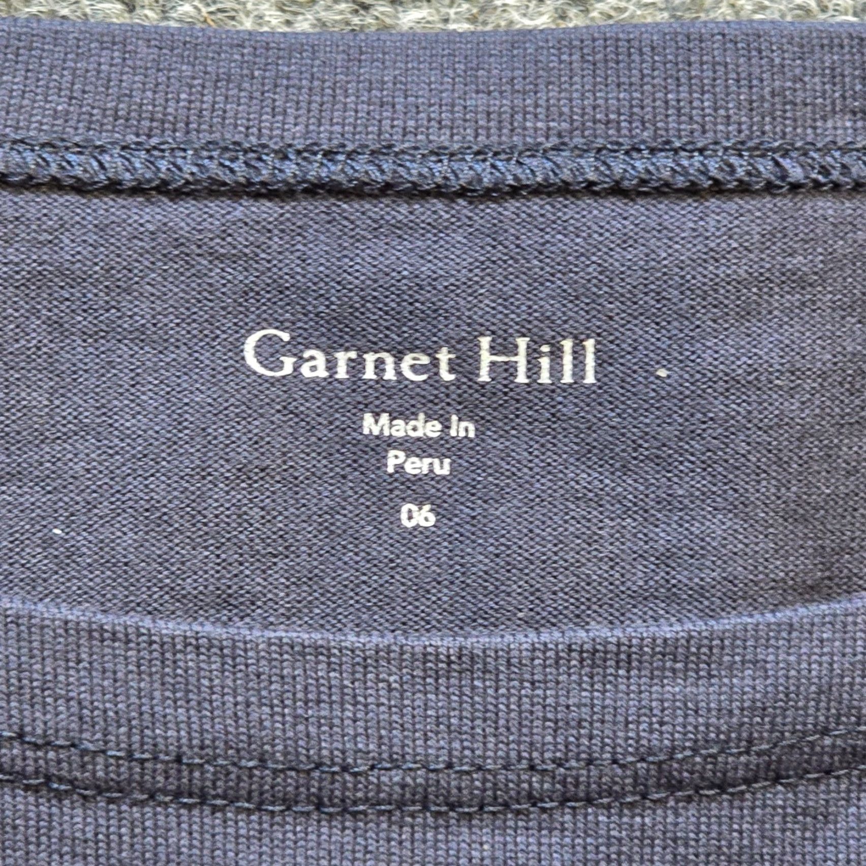 Vintage Garnet Hill Dress Womens 6 Gray Pima Cotton Pockets Minimalist Capsule Casual Dress Size M / US 6-8 / IT 42-44 - 5 Thumbnail