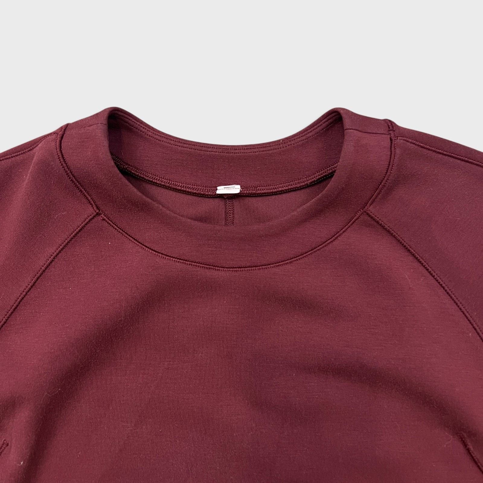 Lululemon Lululemon AirWrap Modal Crew Size 6 Red Cropped Pullover Size M / US 6-8 / IT 42-44 - 2 Thumbnail