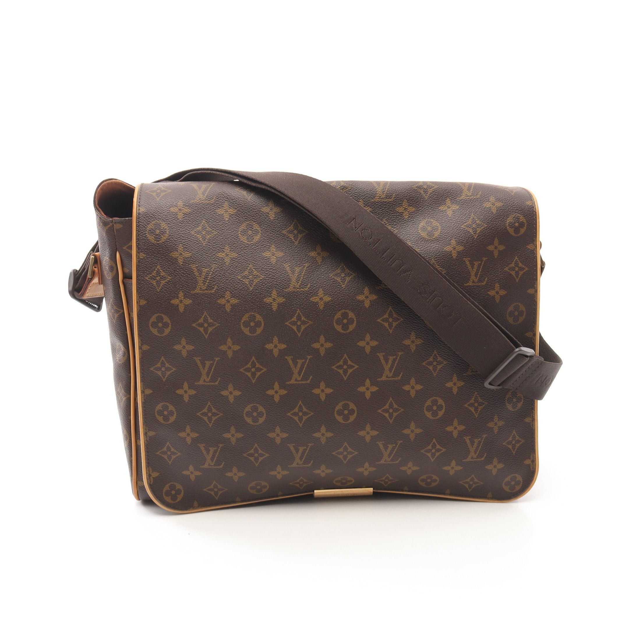 Louis Vuitton Louis Vuitton Aves Monogram Shoulder Bag Leather Brown Size ONE SIZE - 1 Thumbnail