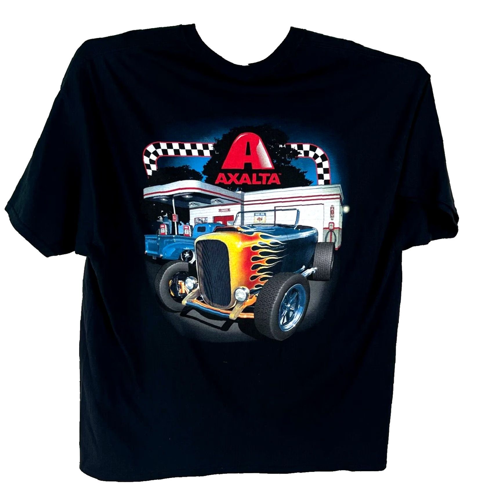 Gildan VINTAGE Mike & Jerrys Pro Hot Rod Shop Gildan Ultra Mens Black T Shirt 2XL XL Size US XXL / EU 58 / 5 - 2 Thumbnail