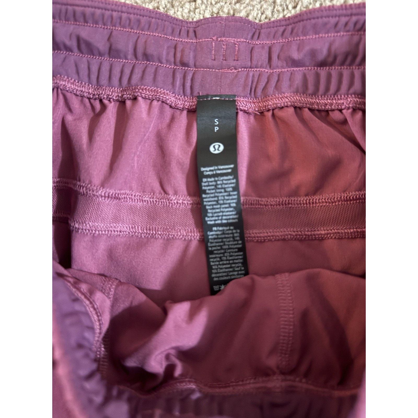 Lululemon Lululemon Men’s Pink Activewear Shorts Size Small Size US 28 / EU 44 - 3 Thumbnail