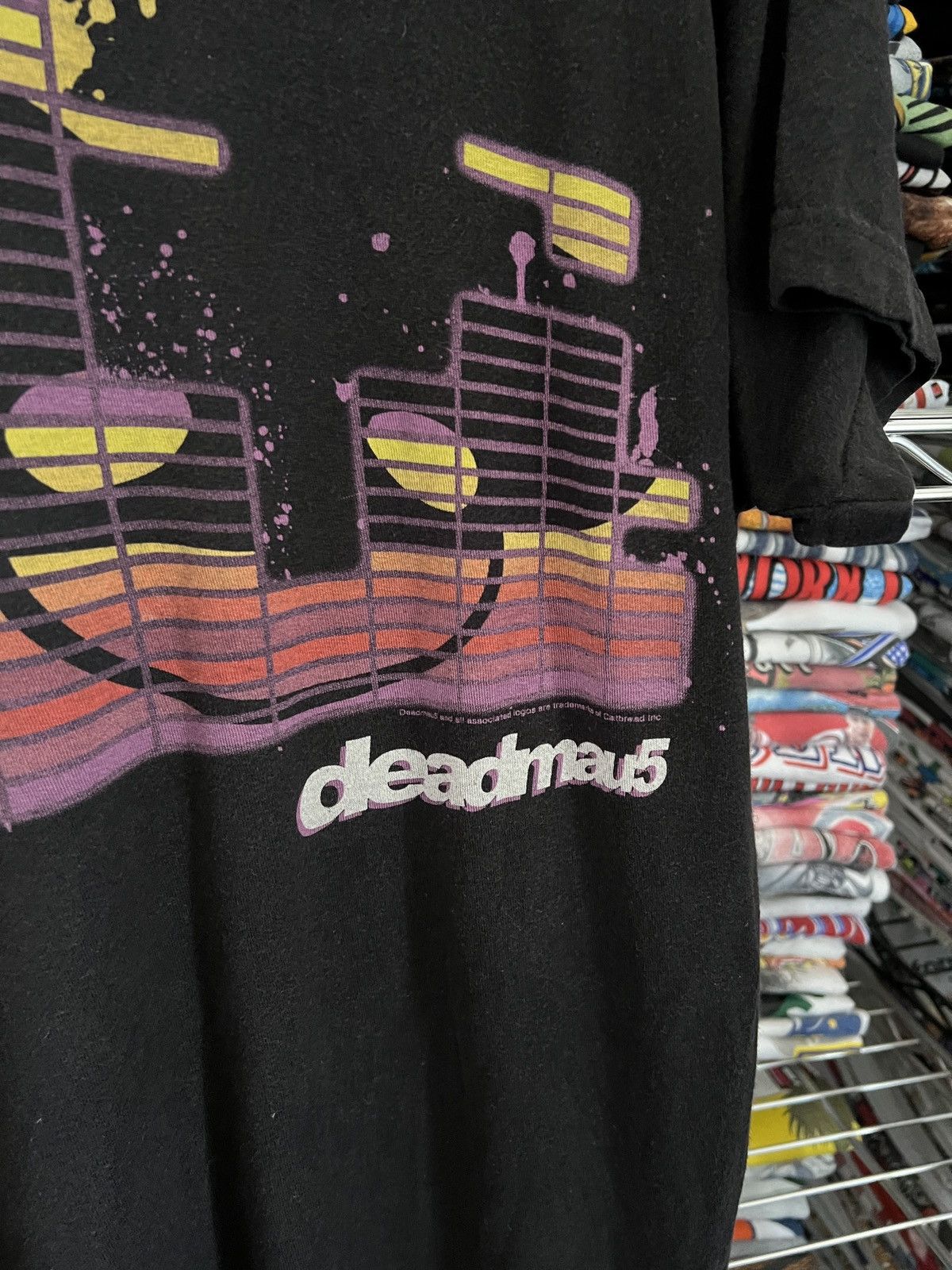 Band Tees 2000s Dj Deadmau5 Tee Size US L / EU 52-54 / 3 - 3 Thumbnail
