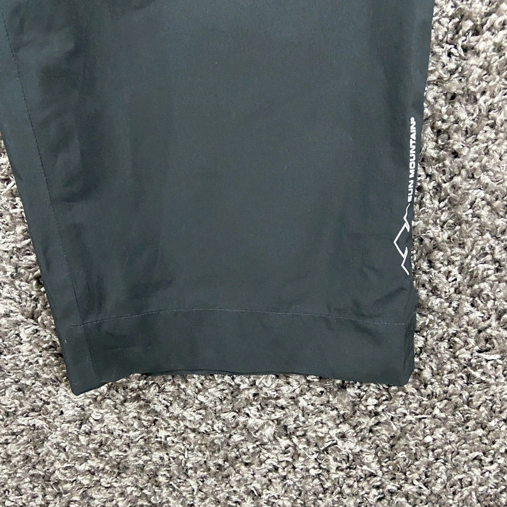 Vintage VINTAGE Sun Mountain Rain Pants Men's 2XL Activewear Black Waterproof Size US 39 - 2 Thumbnail