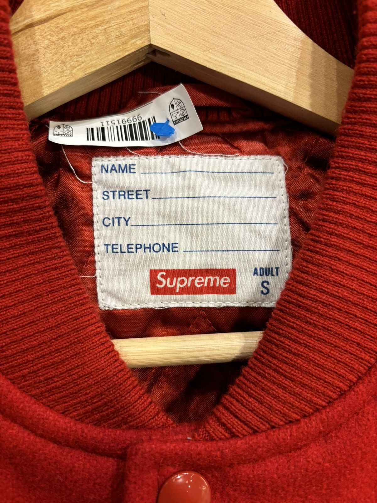 Supreme Supreme Geometric Varsity Jacket Size US S / EU 44-46 / 1 - 3 Thumbnail