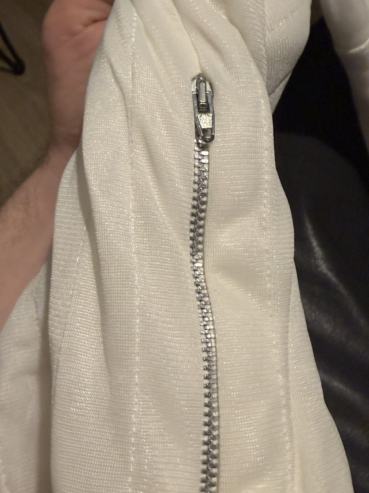 Helmut Lang 1998 Helmut Lang White Quilted Bomber Jacket Size US M / EU 48-50 / 2 - 4 Thumbnail
